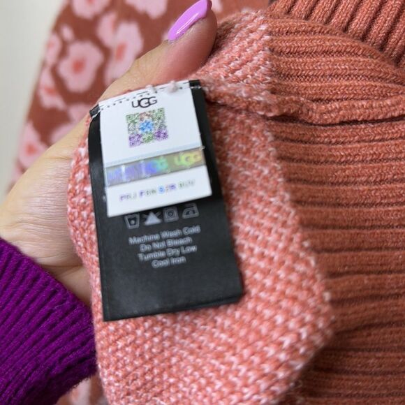 NWT-UGG- Shaina Cardigan-amber rose- size Medium - Picture 11 of 12